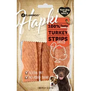 FL HAPKI TURKEY STRIPS 85GR
