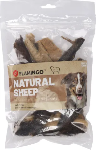 FL NATURE SNACK SCHAAPSHOOFDHUID MET HAAR 200GR