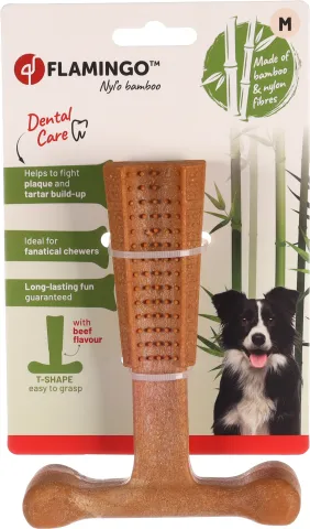 FL HS NYL/O BAMBOO T-BONE RUND BRUIN MEDIUM 14.5CM