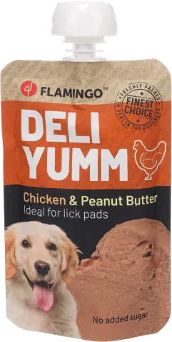 FL DELI YUMM FRESH MEAT SNACK CHICKEN&PEANUT BUTTER 90GR