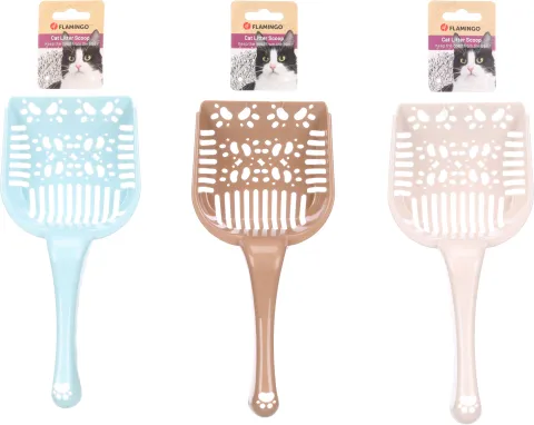 FL KATTENBAKSCHEPJE HANKY BL/TAU/BEI 13X28X5.5