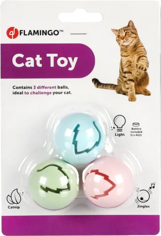 FL PS BALLETJES IRIS ROZE/GROEN/BLAUW 4CM 3ST