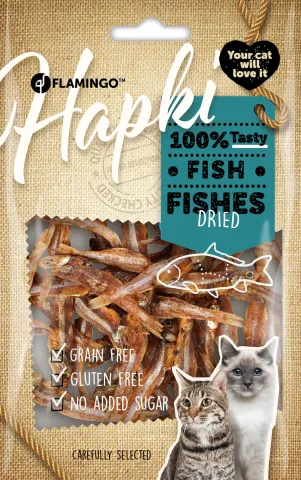 FL HAPKI GEDROOGDE VISJES 50G