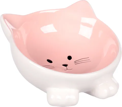 FL EETPOT KAT PUZI ROZE 125ML