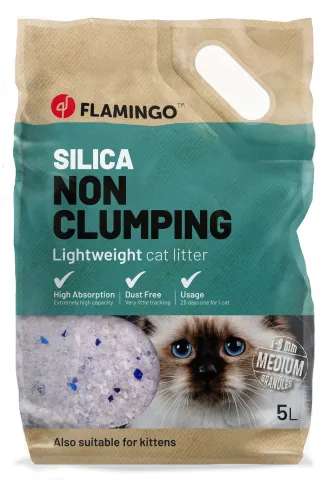 FL KATTENBAKVULLING SILICA MEDIUM 5L