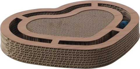 FL KRABKARTON PORO BRUIN 42.5X33.5X5.5CM