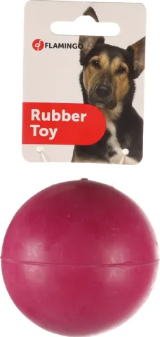 FL RUBBER BAL EXTRA GROOT 75MM