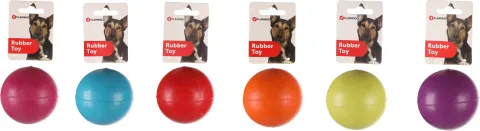 FL RUBBER BAL EXTRA GROOT 75MM