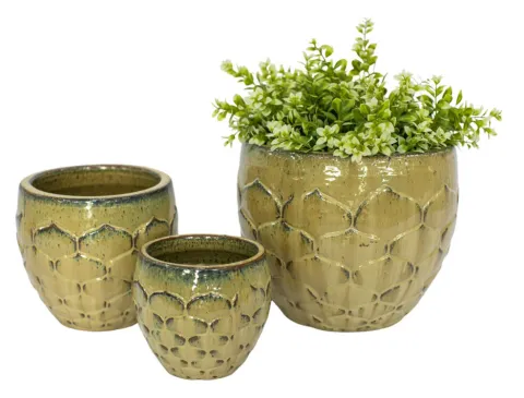 POT GLAZUUR RELIEF HONEYD36