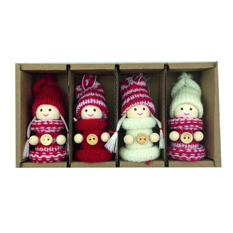 Hangers Boy & Girl in Box 10cm