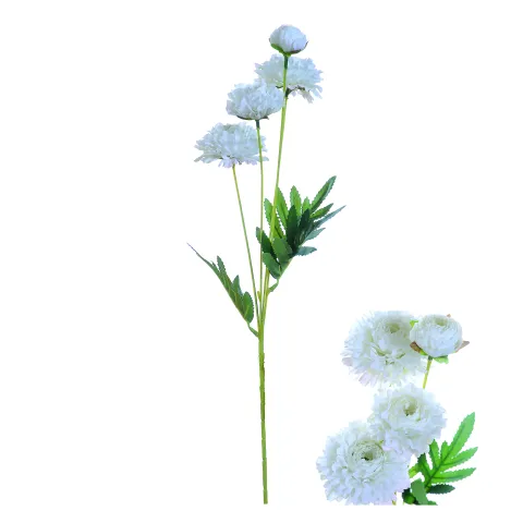 Flower Stem Zinnias 61cm