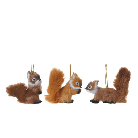 Hanger Squirrel 3ass. 10cm