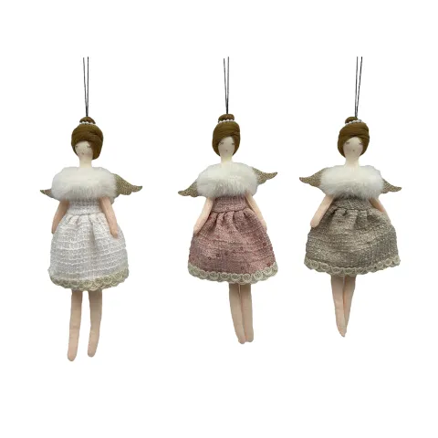 Hanger Girl 3ass. 22cm