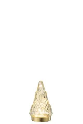 KERSTBOOM LED GLAS TR XS (9x9x16cm)