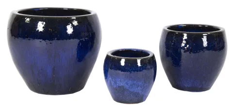 Glazed Belly Falling Blue D28H25