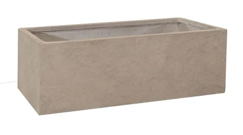 Clayfibre Balconybox Str Sand L40W17.2H17.2