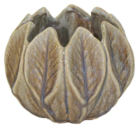 IDA BOWL POT GREEN D28H22