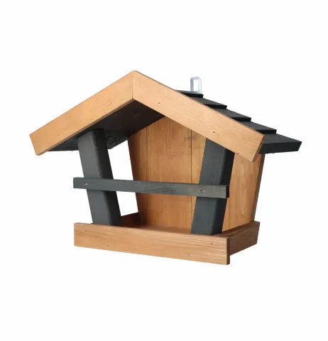 BÛTEN GIFT BLACK LINE MUURVOEDERHUIS THOR 25X37X17.5CM