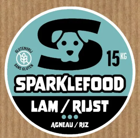 SPARKLEFOOD LAM/RIJST 15KG